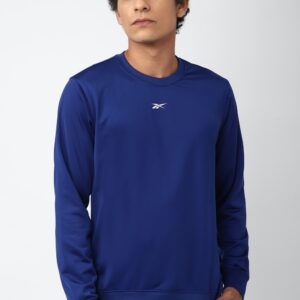 REEBOK MENS SWEATSHIRT, BLUE XS