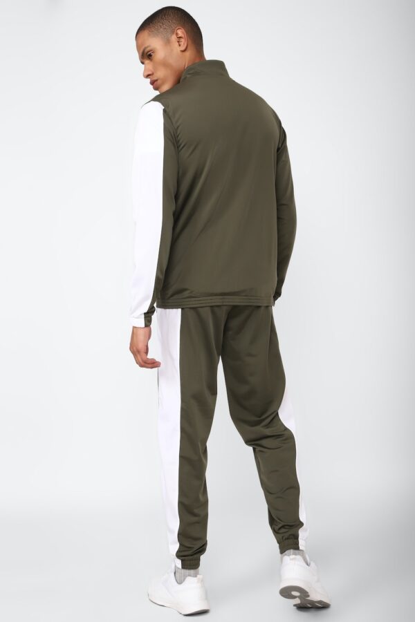 REEBOK MENS TRACKSUIT, OLIVE XS