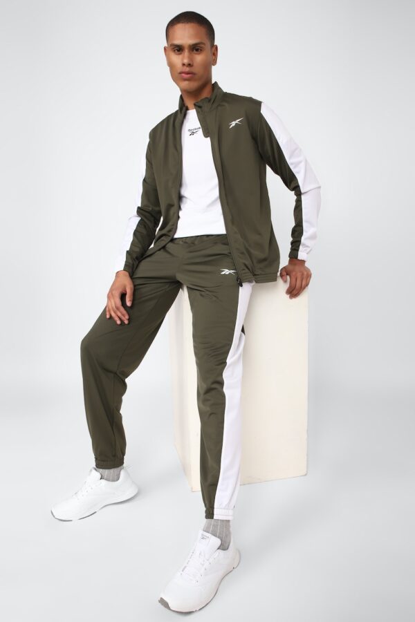 REEBOK MENS TRACKSUIT, OLIVE XS