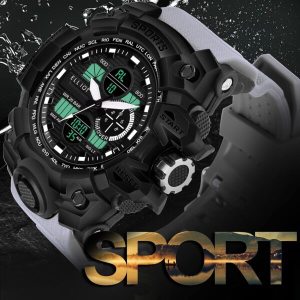 Elliot Men Ana-Digi Sport Watch, EWM-SPORTS-IV 020702