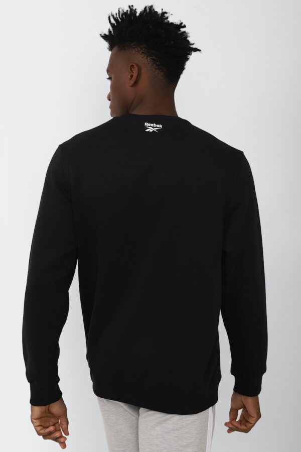 REEBOK MENS SWEATSHIRT, BLACK