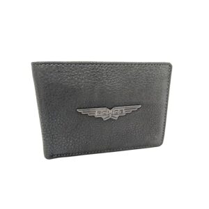 POLICE SPIKE SMALL CARD WALLET-NAVY