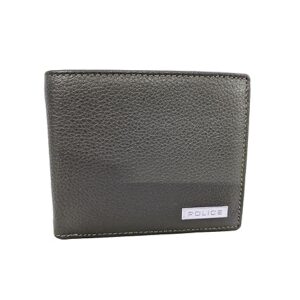 POLICE DRUM NEW BI-FOLD COIN WALLET-OLIVE GREEN