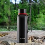 BOROSIL Solid Stainless Steel Hydra Trek Vacuum Insulated Flask Water Bottle 700 ml