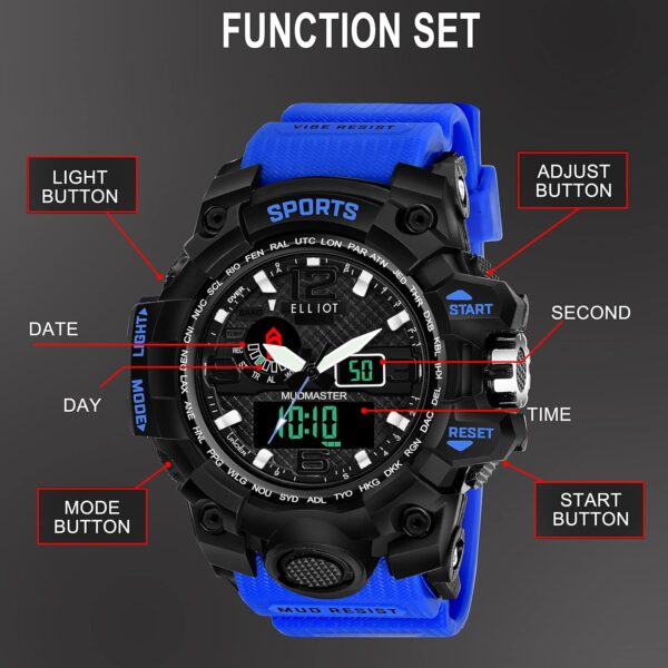 Elliot Men Ana-Digi Sport Watch, EWM-SPORTS-III 020402