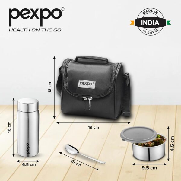 PEXPO STEEL MEAL BOX CLASSIC 250+400 ML