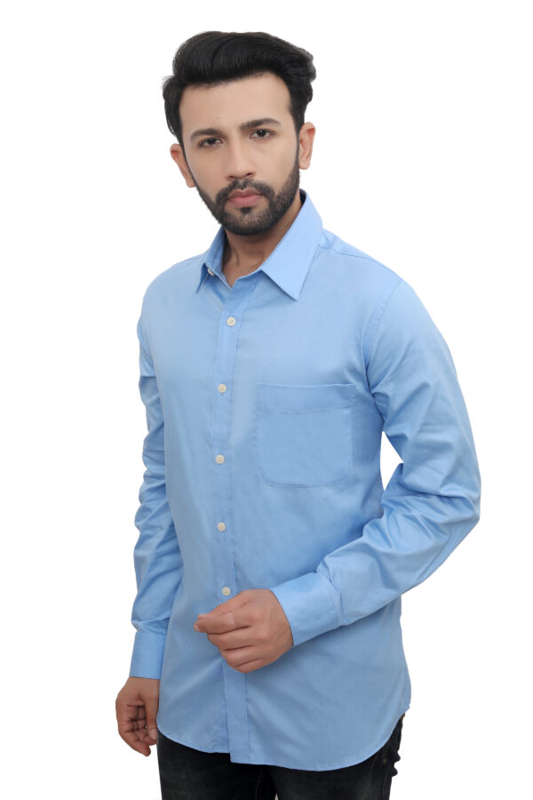 Arrow Easy Care Oxford Men Shirt Light Blue XL