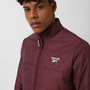 REEBOK MENS JACKET, MAROON XS