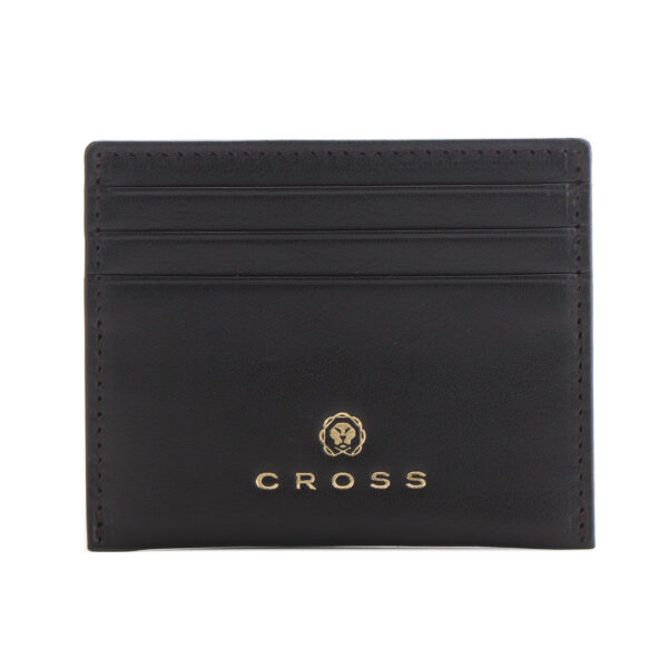 CORDIO FRONT POCKET WALLET BLACK