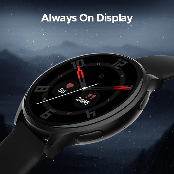 BoAt Amoled Smartwatch Primia Curve Transparent