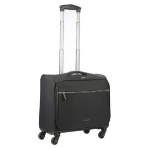 Tucano Milano 1985 Pilot 4 wheeled Trolley for Laptop 15.6? & MacBook 16?-Black