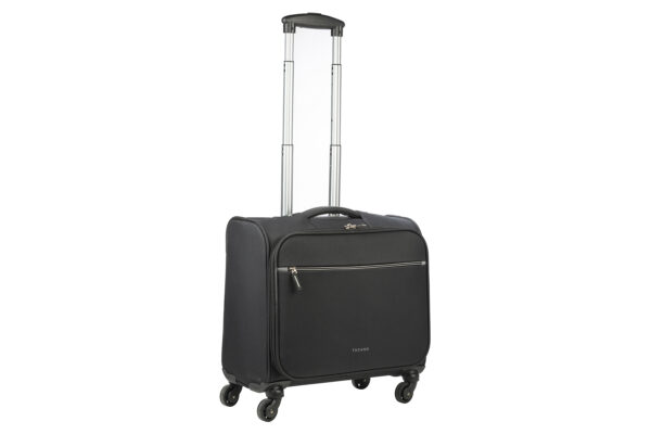 Tucano Milano 1985 Pilot 4 wheeled Trolley for Laptop 15.6? & MacBook 16?-Black