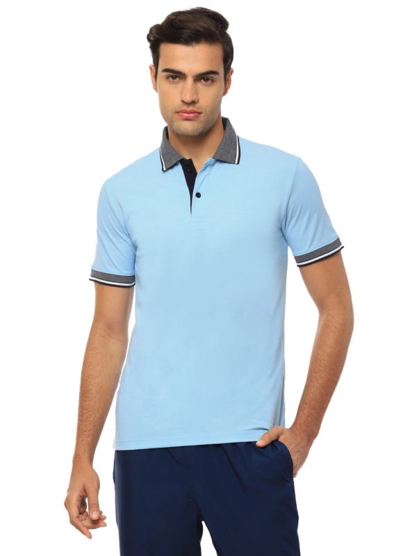 Hummel EUNIKE T-SHIRT POLO MRP 1699/- Sky Blue