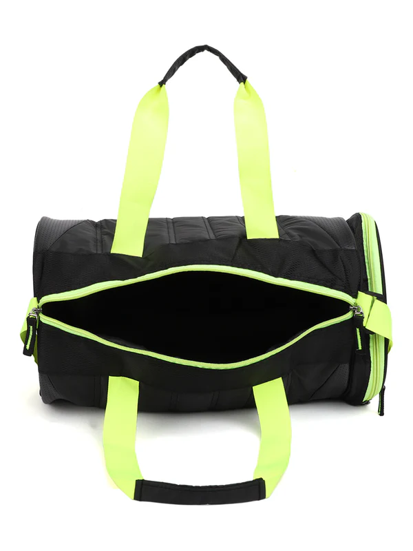 CANTABIL ITALY GYM BAG – PARROT GREEN & BLACK COMBINATION