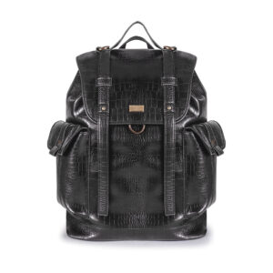 ELLIOT LEATHER BACKPACK BAG, EBP-ANIMAL-III-02