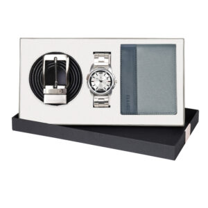 ELLIOT GIFT SET OF 3, BELT, WALLET & WATCH, EBWW-MG-0209-ADAM-0707-ZEUS-II-34