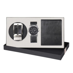 ELLIOT GIFT SET OF 3, BELT, WALLET & WATCH, EBWW-MG-0209-DXTR-020207-VET-VI-02