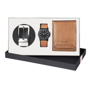 ELLIOT GIFT SET OF 3, BELT, WALLET & WATCH, EBWW-MG-0209-JHY-021602-DUKE-VI-16