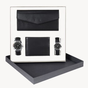 ELLIOT GIFT SET OF 4, MAN - WALLET & WATCH,WOMEN WALLET & WATCH, ECWW2-DUKE-V-02-DUKE-V-02-OPUS-V-020207