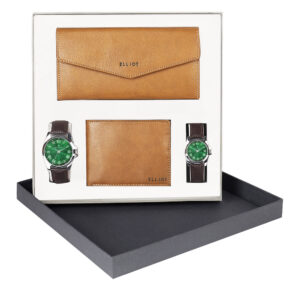 ELLIOT GIFT SET OF 4, MAN - WALLET & WATCH,WOMEN WALLET & WATCH, ECWW2-DUKE-V-16-DUKE-V-16-OPUS-V-040907