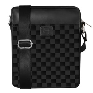 ELLIOT MESSENGER/SLING BAG, EMB-CHECK-02