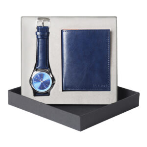 ELLIOT GIFT SET OF 2, WALLET & WATCH,, EWCH-VET-203BLUE COLORS-03