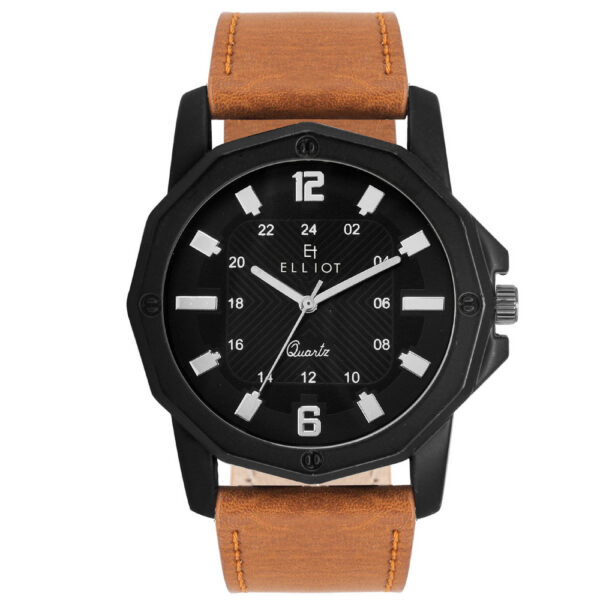 Elliot Men Analog Strap Watch, EWM-JHY 020902