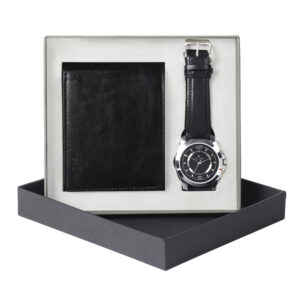 ELLIOT GIFT SET OF 2, WALLET & WATCH,, EWW-VET-VI-02VET-VI-020207