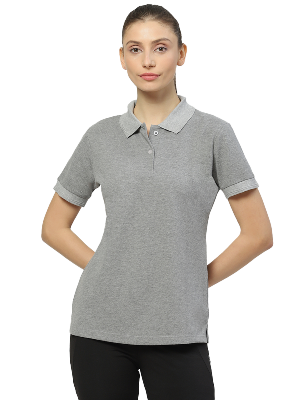 Hummel KELCI WOMEN POLO MRP 1499/- Grey