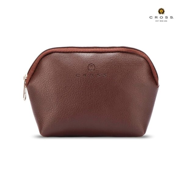 CROSS LEAL POUCH BROWN