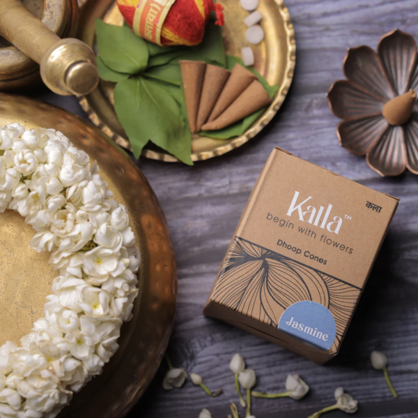 KALLA Dhoop Cones - Jasmine