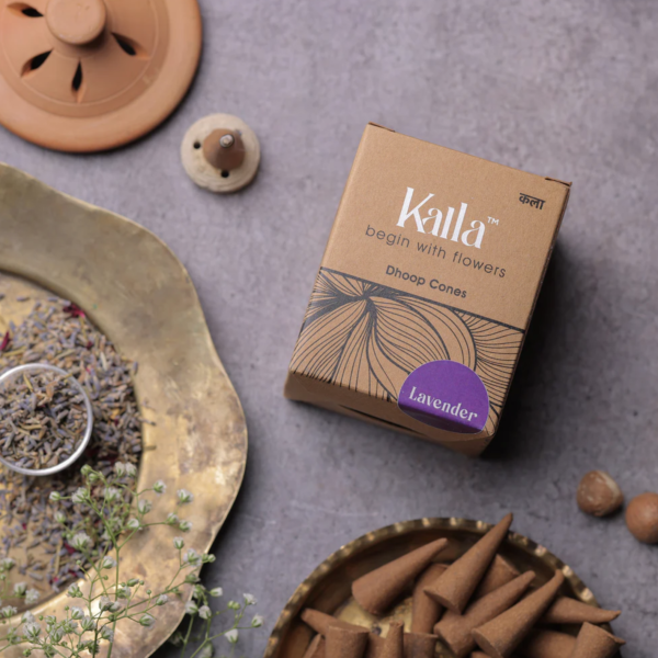 KALLA Dhoop Cones - Lavender