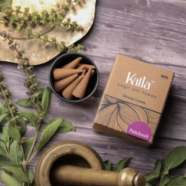 KALLA Dhoop Cones - Patchouli