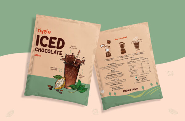 TIGGLE Iced Chocolate Sachet - Mint