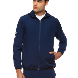 Hummel VICTOR WINDBREAKER JACKET MRP 3299/- Blue