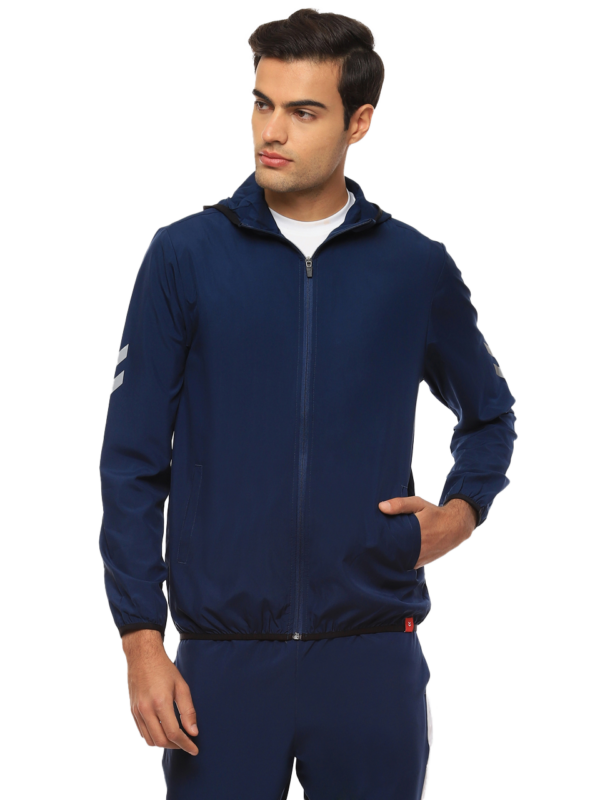 Hummel VICTOR WINDBREAKER JACKET MRP 3299/- Blue