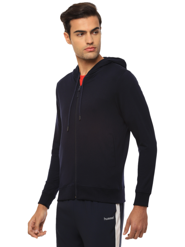 Hummel ELWIN ZIPPER HOODIE MRP 3399/- Blue