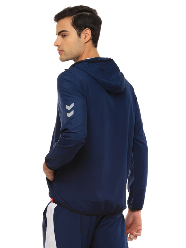 Hummel VICTOR WINDBREAKER JACKET MRP 3299/- Blue