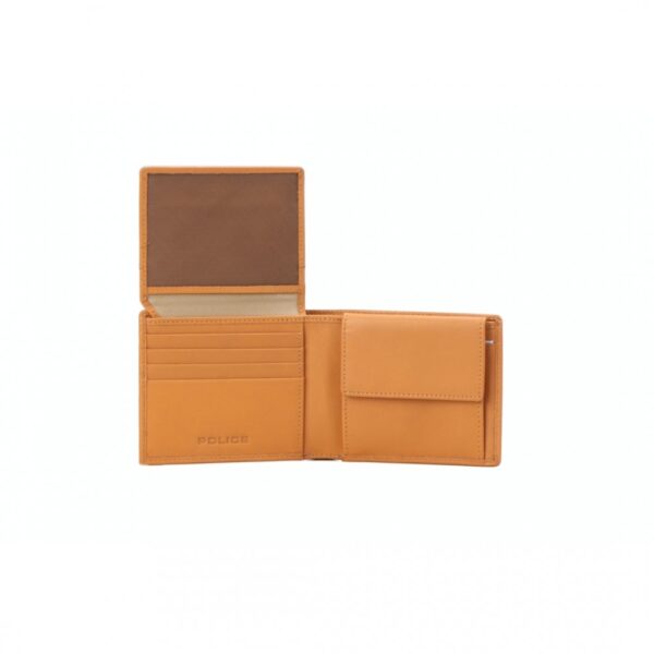 POLICE STEMMA SLIM WALLET-HONEY