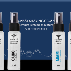 Bombay Shaving Company Premium Perfume Miniatures, 8ml x 4