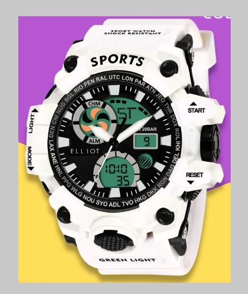 Elliot Men Ana-Digi Sport Watch, EWM-SPORTS-VII 020101