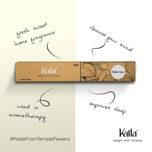 KALLA Incense Sticks - Tuberose