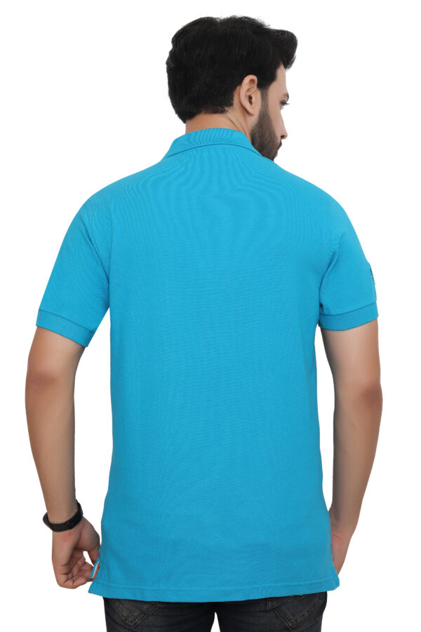 Polo Tshirt, Atol Blue