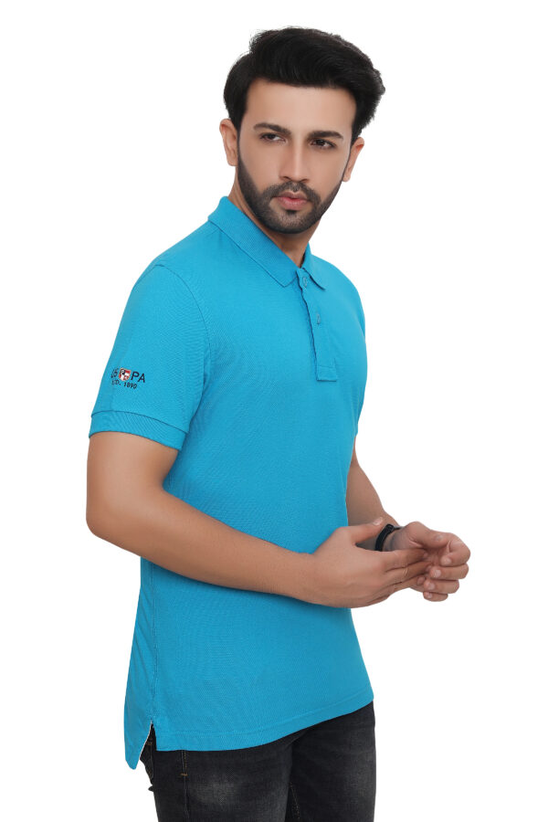 Polo Tshirt, Atol Blue