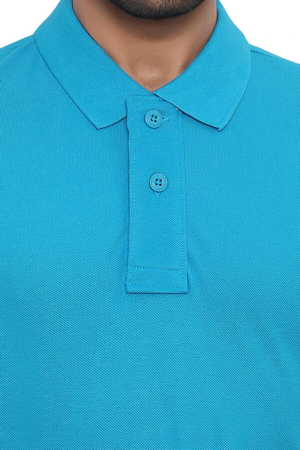 Polo Tshirt, Atol Blue