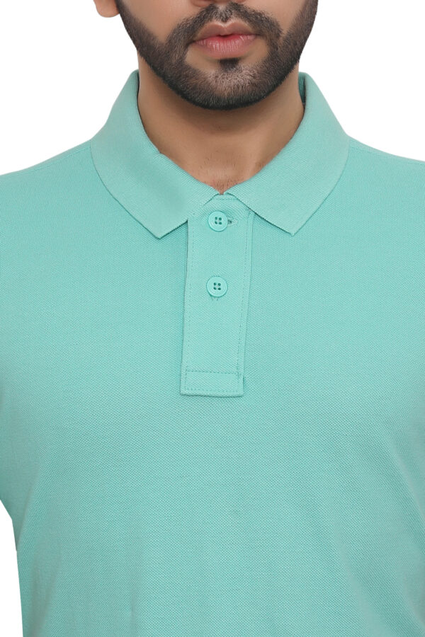 Polo Tshirt, Jade Green