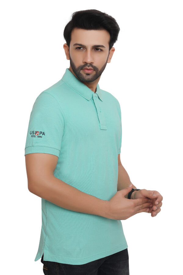 Polo Tshirt, Jade Green