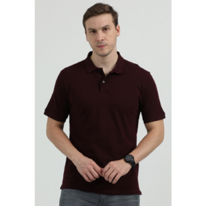 REEBOK ROUND NECK T-SHIRT REGULAR FIT, MAROON