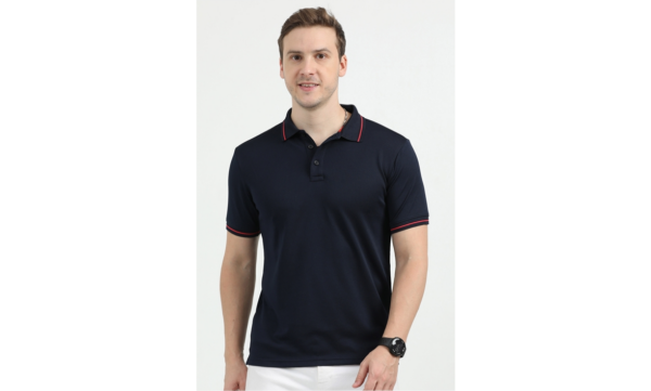 REEBOK ROUND NECK T-SHIRT REGULAR FIT, NEVY