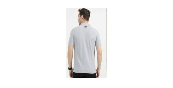 REEBOK ROUND NECK T-SHIRT REGULAR FIT, LIGHT GREY XS